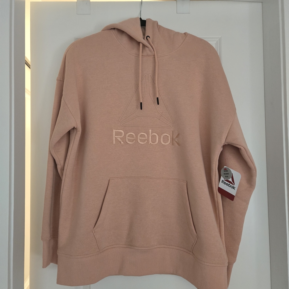 Reebok  Pink Hoodie Sweater